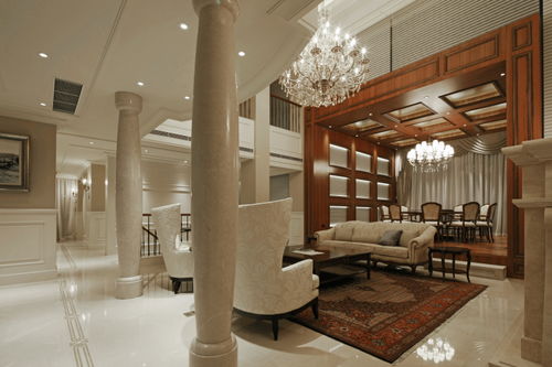 簡歐風(fēng)范，奢享大宅——583㎡獨墅苑二期別墅裝修案例賞析